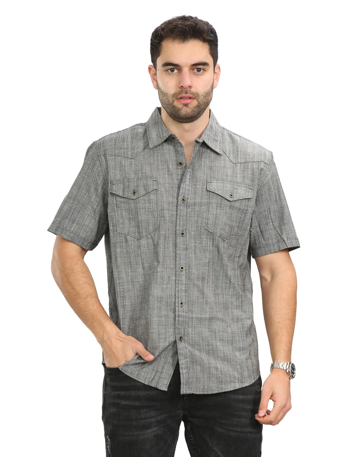 Wrangler Mens Short Sleeve Shirts